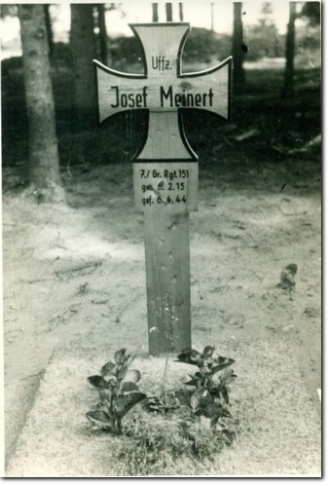 Grab von Josef Meinert